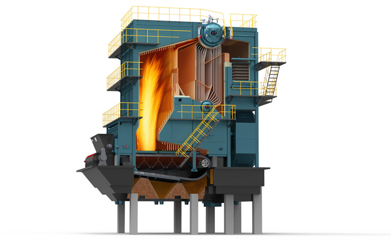 集裝箱式撬裝燃氣鍋爐房實拍