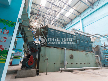 沈陽鐵路局7MW、2.8MW  SZL燃煤熱水鍋爐項目